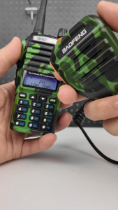 Free Speaker Microphone Baofeng UV-82 Walkie Talkie Buy 1 Take 1 5W 8W High Power Two-Way Radio UHF VHF Dual Band 10km Long Range Handset Radio