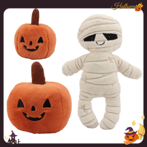 Halloween Plush Toys Zombie Mummy Pumpkin Doll Heavy Toys Cartoon Stuffed Plushie Holiday Gift Childrens Doll Halloween Gifts
