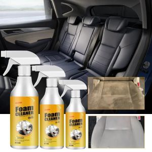 Multifunctional Leather Seat Foam Cleaner Car Interior Stain Remover Spray Foam Maintenance Car Wash Foam Cleaner