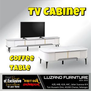 Stylish Solutions Transforming Your Living Room with a Modern TV Cabinet and Coffee Table