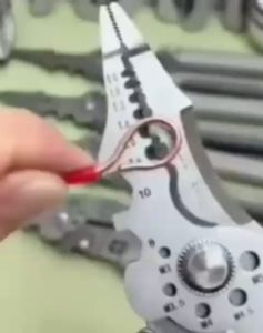 Electrical Wire Crimper Cable Cutter Wire Stripper Tool Electrician Multi-Purpose Stripper Crimping Pliers