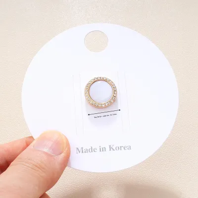 JIEERLUN | Magnetic Invisible Anti-exposure Button