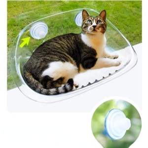 Cat Window Hammock Suspension Cat Hammock Suction Cup Mounted Hanging Bed Perch Window Suction Cup