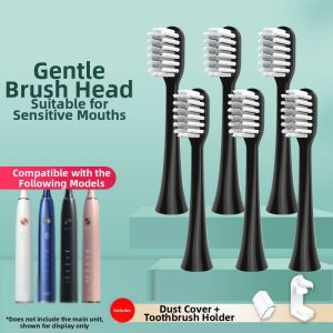 Electric Toothbrush Head Compatible with EFZQ E10/E10C/F10 Children Z10/Z10S Replacement Head Deep Cleaning Oral Care Accessories