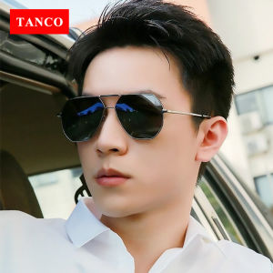 TANCO 2066 Fashion Photochromic Polarized Sunglasses for Men Anti-Glare Driving Fishing Sunglasses Anti Reflection UV400 Lens Metal Frame Retro Eyewear