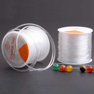 0.5mm -1.5mm Elastic String for Bracelets Elastic Bracelet String Beading String Jewelry String Stretch Cord for Bracelets Jewelry Making Beads