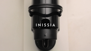 Nespresso Inissia Coffee Machine Espresso Compact Automatic Coffee Machine with Coffee Capsules Black