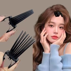 2Pcs New Simple Fluffy Hairpin Curling Roots High Natural Fluffy Hair Clip Women Hair Curler Hair Curler Styling Fluffiness Tool Comb