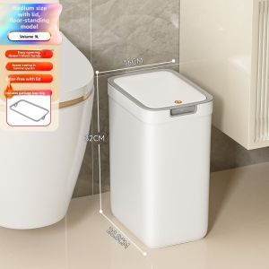 Joybos | Wall Mounted Toilet Use Large Capacity Garbage Bin