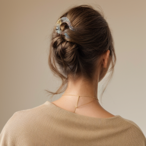 Hairpin Is Essential! U-Shaped Hair Pin Female Fancy Bun Updo Hair Accessories 2024 New Arrival Acetic Acid Hairpin