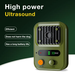 High-Powered Ultrasonic Bark Deterrent Dog Stopper Rechargerable Dog Anti-Barking Device Sonic Barking Deterrent Control