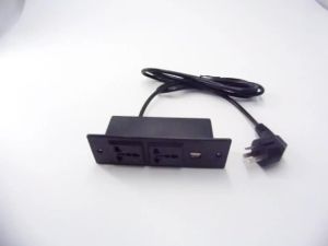 Embedded desktop wall outlets power distributor socket 2usb EU UK US au Israel universal socket extension socket 2m cord
