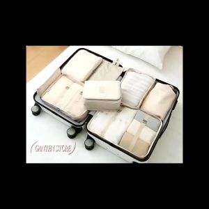7 in 1 Travel Organizer Clothes Shoes Organizer Cosmetic Organizer Waterproof Travel Luggage Organizer