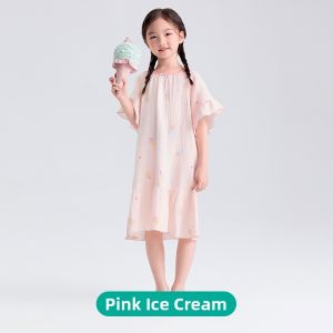 Purcotton | Cotton Breathable Cute Printed Girls Nightdress