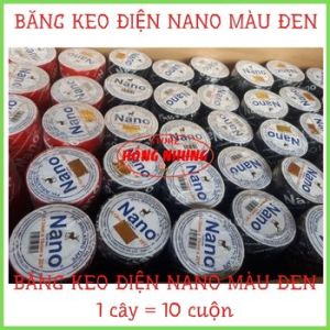 Băng Dính Điện Nano Nano/ Keo Điện 20Y 10Y Con Nai Siêu Dai Cách Điện An Toàn- Hồng Nhung Store