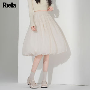 Puella | Chân Váy Xòe Hoa A-Line Cao Waist Slim