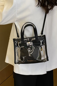 Red Wedding Womens Crossbody Bag Platinum Jelly Underarm Handbag Tote Bag Small Niche Style Casual Daily Pure Color Bag