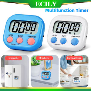 FONKEN Kitchen Timer Mag/netic LED Digital Countdown Timer Cooking Timer Alarm Clock Home Kitchen Accessories Student Timer Large Display Screen Time Manager