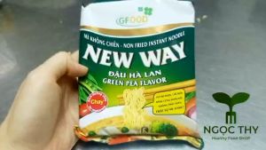 Mì đậu Hà Lan không chiên healthy New Way gói 70gr