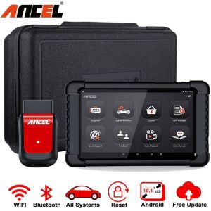 ANCEL X6 OBD2 Scanner เครื่องสแกนรถยนต์แบบเต็มระบบ เครื่องสแกนถุงลมนิรภัย ABS แบบมืออาชีพ น้ำมัน EPB DPF หัวฉีด รีเซ็ตรหัส เครื่องสแกนรถยนต์ OBD2 เครื่องอ่านรหัส เครื่องมือวินิจฉัยรถยนต์ สำหรับรถยนต์อเนกประสงค์ทุกรุ่น