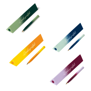 Leuchtturm1917 Drehgriffel Nr.1 Gradient Edition Medium Ballpoint ปากกาลูกลื่นไส้สีดำ