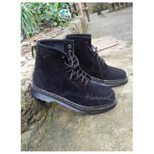 sepatu safety pria sepatu boots Suede terbaru