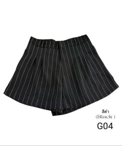 กางเกงขาสั้น ทรงบาร์บี้เอวสูง