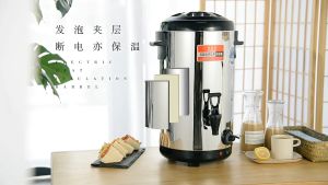 Kingkong Electric Milk Tea Bucket: Stainless Steel 8/12/16/18L Heating Bucket