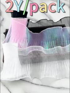 (2 Yards/roll)12cm Colorful Mesh Lace Clothing Design Dress Paired with Girlish Style