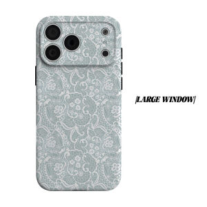 Lace Phone Case for iPhone 18 17 16 15 14 13 12 11 Air Pro Max Plus Double-layer Cover