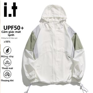 izzue | Áo Kẻ Sọc Lạnh Chống Tia UV