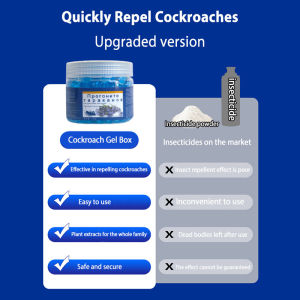 💥【Buy 1 Free 1】No cockroaches in the home！Cockroaches repellent Cockroaches killer plant ingredients Cockroach whole nest die蟑螂药Suitable for pregnant women and infants cockroaches trap ubat lipas cockroach bait lipas killer蟑螂克星racun lipas paling kuat