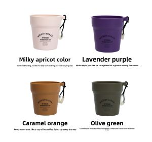 MOUNTAINHIKER New 4PCS Accompanying Cup Outdoor Camping Water Cup Picnic Coffee Cup Portable Food Grade Cup Set Bait Cup