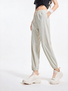 Erke | Ice-Sensing Antibacterial Sun Protection Breathable Womens Sport Pants