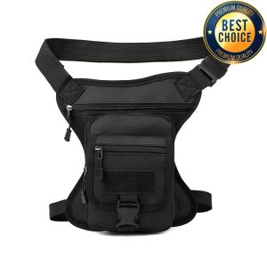New Motorcycle Drop Leg Bag Camouflage Waterproof Waist Bag Outdoor Multifunctional Travel Hiking Portable Motorcycle Leg Bag