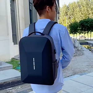 SAFARI Premium Oxford Cloth Hard Shell Waterproof Anti-theft 13-15.6-inchs Laptop Backpack