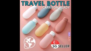 [Pack of 3] Travel Bottles TSA Approved Containers 60ml / 100ml Leak Proof Travel Accessories