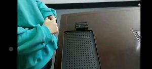 Laptop Stand Portable Aluminium Adjustable Height Fits ALL Laptop/Monitor Stand 3 Height Adjustable Monitor Stand Ergonomic Metal Monitor Riser Stand with Mesh Platfor