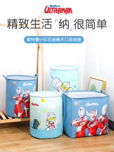 Large Capacity Dirty Clothes Hamper Storage Bucket Foldable Bathroom Fabric Utensils Home Use Organizer Utensils Storage Bag