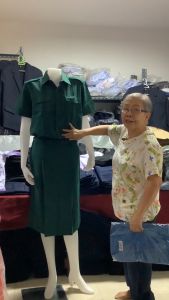 ชุดเนตรนารี (เสื้อ+กระโปรง) ตราทรงศิริ เนื้อผ้าดี ใส่สบาย ราคาถูก