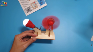 Tua bin máy phát điện gió stem khoa học kỹ thuật đồ chơi