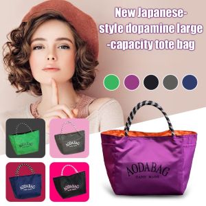 Womens Handbag Dopamine Alphabet Large Capacity Tote Bag Work Commuter Mommy Bag Handbag
