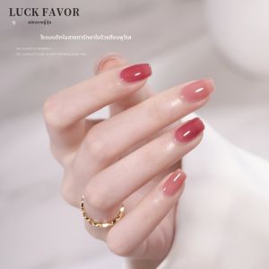 LuckFavor | Sơn Móng Tay Jelly Gel Không Chứa Độc Hại Mới