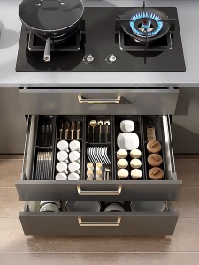 Adjustable Cutlery Utensil Bowl Plate Storage Drawer Divider Cutlery Storage Organizer Cutlery Organizer