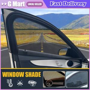 ⭐【LazTop Seller】【Car Back & Car Front】Car Mesh Sunshade Sun Visor Auto UV Protect Curtain Sunshade Mesh SUV Front Side Window Car Mosquito Net 306-LZC-Car-Window-Net
