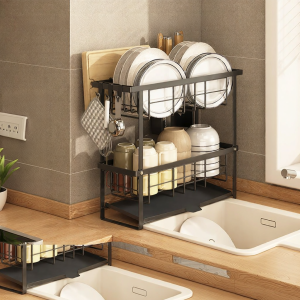BANGJIE | Drain Dish Rack Window Sill Kitchen Sink Organizer