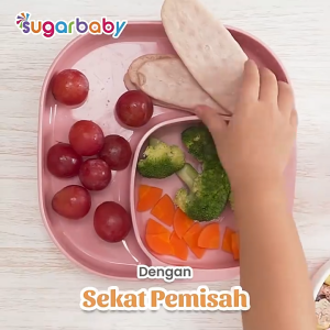 SUGARBABY Premium Feeding Set 4in1 / Set Perlengkapan Tempat Makan Bayi / Sugar Baby BANDUNG