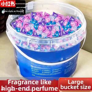 5-in-1 Concentrated Detergent Pods Long-lasting Fragrance