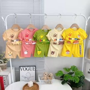 Bộ Quần Áo Trẻ Em Ngắn Tay Hiệu Minky Mom Vải Thun Lạnh Mềm Mát Cho Bé 0-8 Tuổi Mặc Mùa Hè TN-IN172
