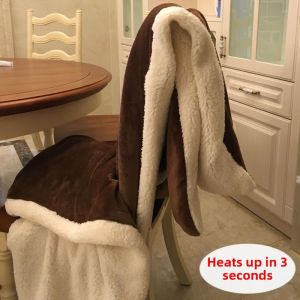Dual-layer Warm Office Nap Blanket